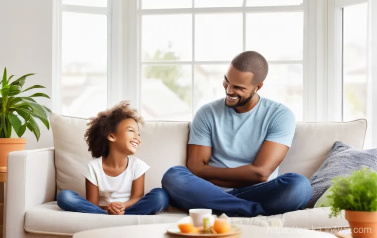 자연 처방 제도를 통한 어린이 건강 관리 - **Prompt: Comfort and Care with Gentle Home Remedies**
    "A cozy child, around 5-7 years old, with...
